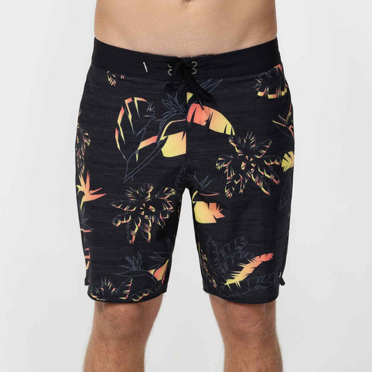 Mystro Scallop 19" Boardshort - Black