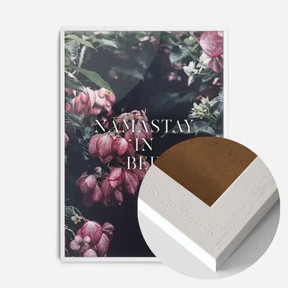 21x30cm | 8¼ x 11¾in / White Wood Frame