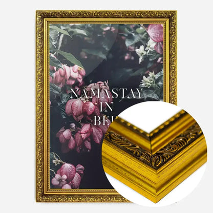 21x30cm | 8¼ x 11¾in / Gold Ornate Frame