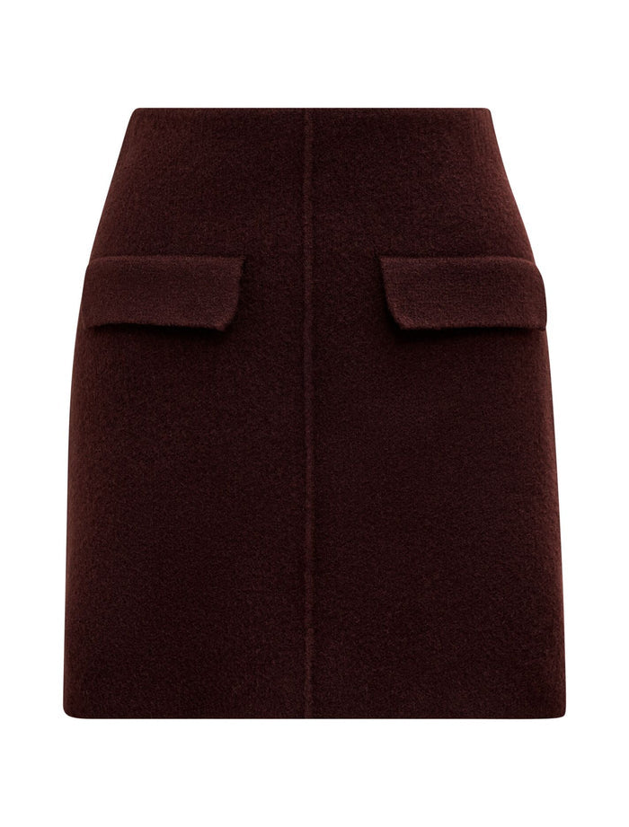 Natalie Knit Mini Skirt Forever New
