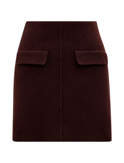 Natalie Knit Mini Skirt Forever New