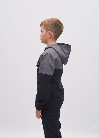Nate Windbreaker Black