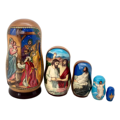 Jesus Christ nesting dolls