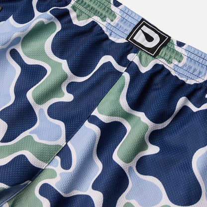 NAVY CAMO SHORTS
