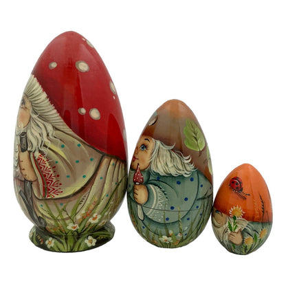 Little Red Riding Nesting Dolls for Kids Storyteller Babushka BuyRussianGifts Store