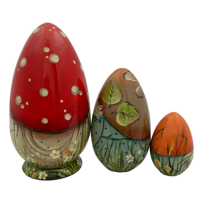 Little Red Riding Nesting Dolls for Kids Storyteller Babushka BuyRussianGifts Store