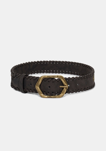 Nettle Whipstitch Floral Embroidered Belt