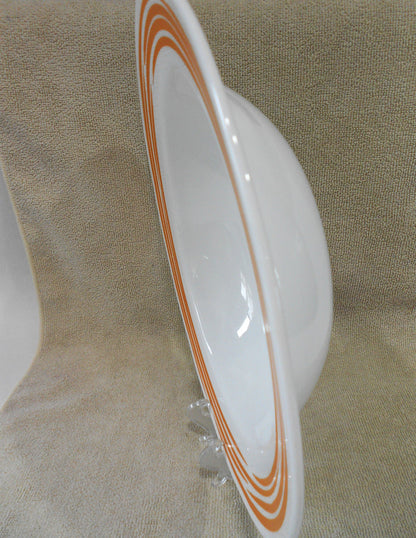 NEW Corelle BRUSHED STROKES 28-oz TANGERINE ORANGE Entree Bowl Pasta Serving