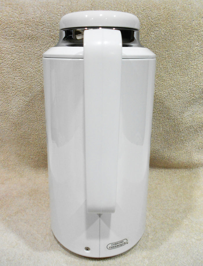 NEW Corelle Corning SHADOW IRIS 1-Qt SERVING CARAFE Thermal Hot Cold Coffee Tea