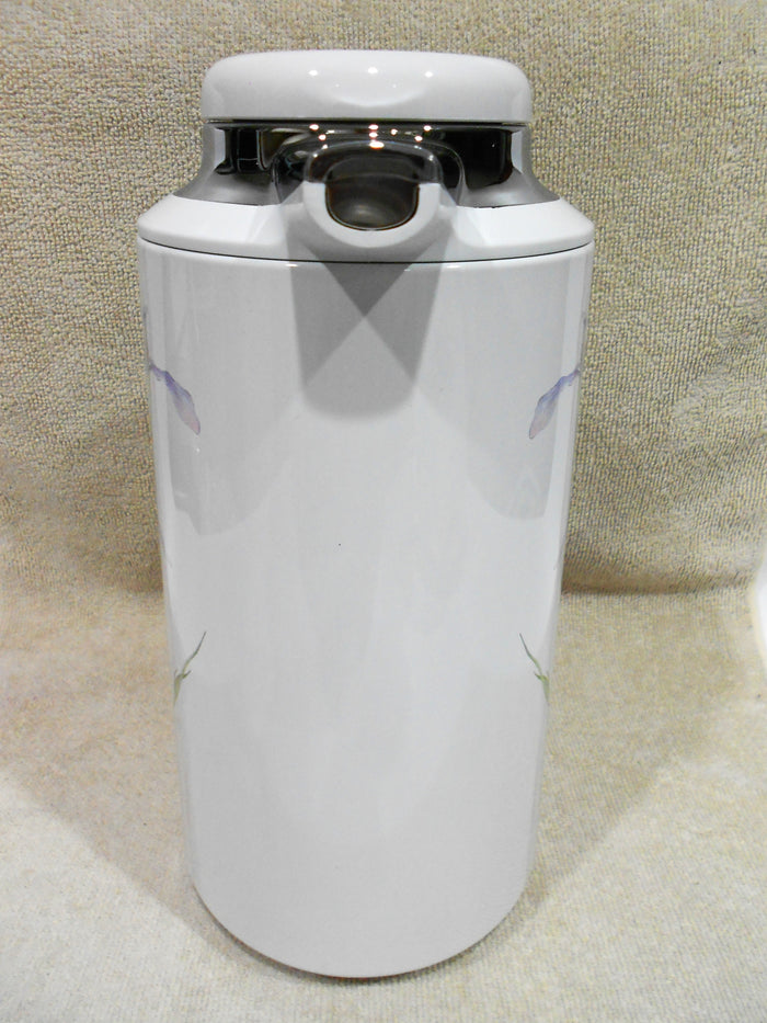NEW Corelle Corning SHADOW IRIS 1-Qt SERVING CARAFE Thermal Hot Cold Coffee Tea