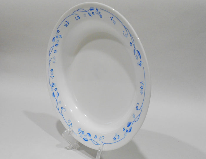 *NEW Corelle PROVINCIAL BLUE 15-oz SOUP BOWL Flat Rim English Garden Floral Vine