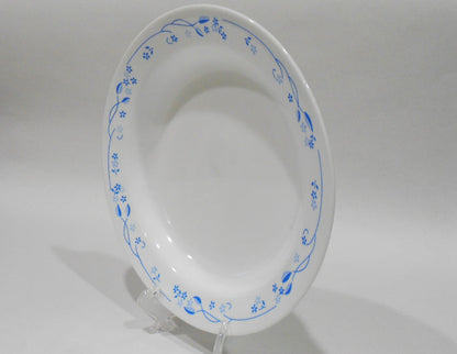 *NEW Corelle PROVINCIAL BLUE 15-oz SOUP BOWL Flat Rim English Garden Floral Vine