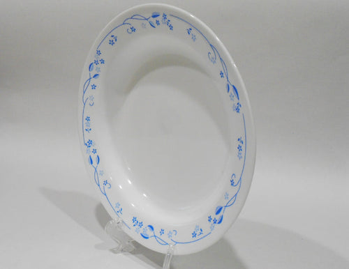 *NEW Corelle PROVINCIAL BLUE 15-oz SOUP BOWL Flat Rim English Garden Floral Vine