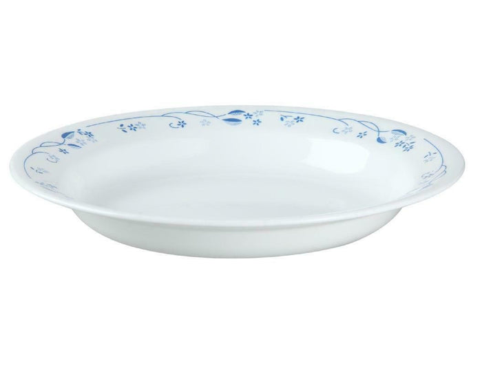 *NEW Corelle PROVINCIAL BLUE 15-oz SOUP BOWL Flat Rim English Garden Floral Vine