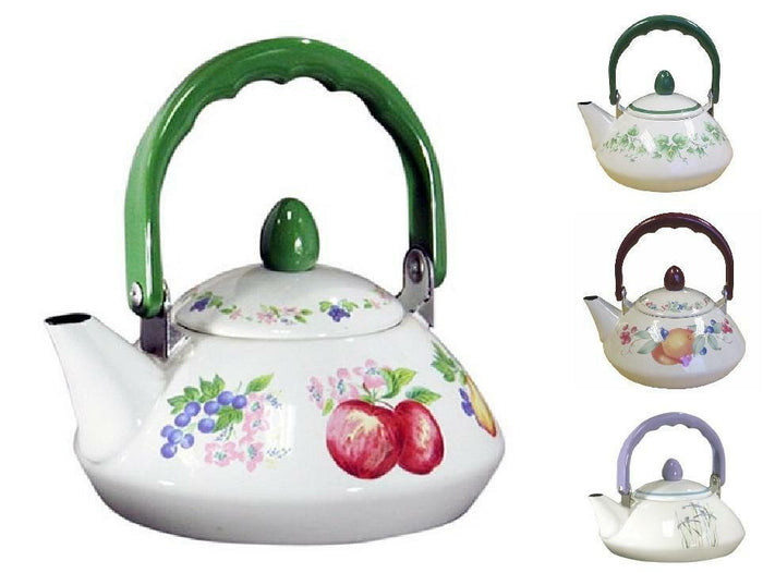 New Corelle SIMPLE LINES 1.2 Qt. PERSONAL TEA KETTLE Stovetop Steel