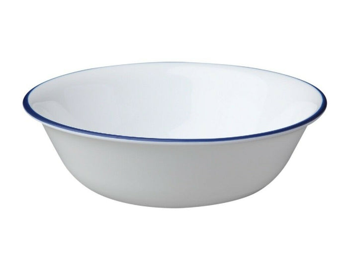 *NEW Corelle TRUE BLUE 18-oz SOUP CEREAL BOWL 6.25" Cobalt Circles Rim