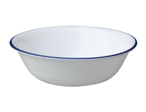 *NEW Corelle TRUE BLUE 18-oz SOUP CEREAL BOWL 6.25" Cobalt Circles Rim
