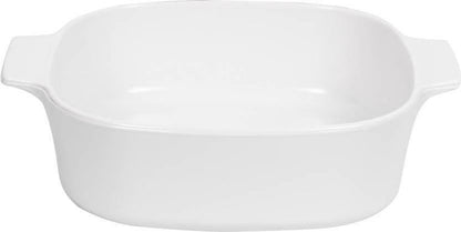 New CORNINGWARE Stovetop 6-pc PYROCERAM Winter Frost WHITE Casserole Set 2 & 3-Qt