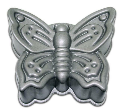 *New Nordicware 10" BUTTERFLY 10 Cup CAKE PAN *Spring GARDEN Lovers HEAVY Cast