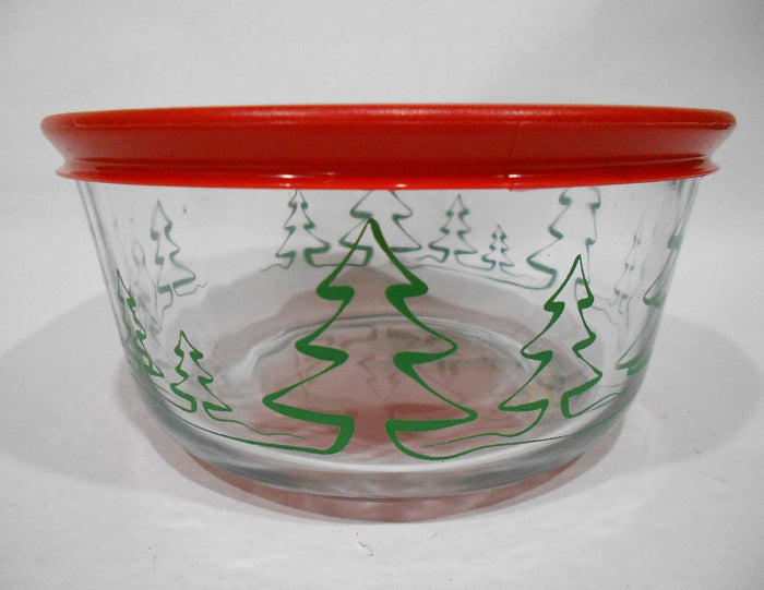 ❤️ New PYREX 4-Cup CHRISTMAS TREE Storage Dish Winter Holiday *CHOICE OF PATTERN