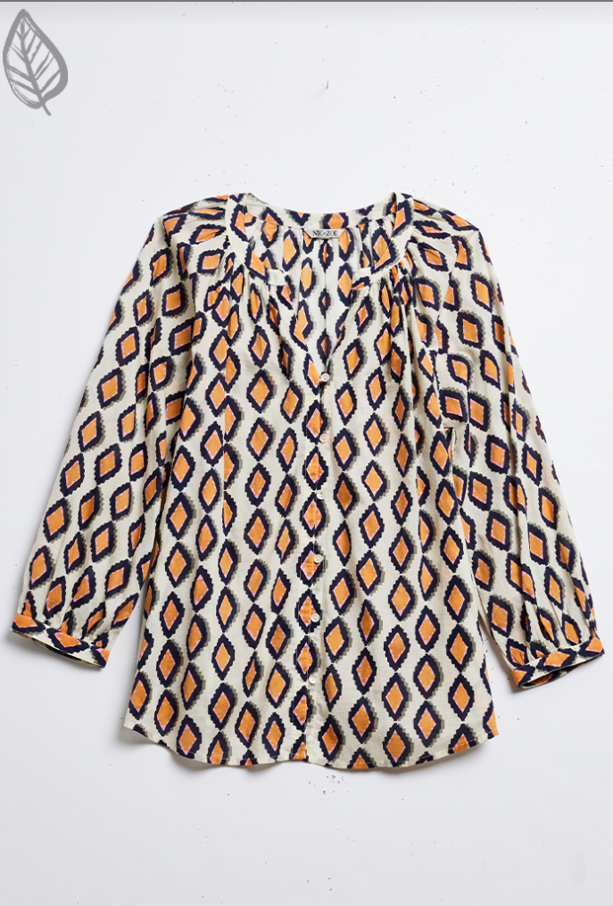 Nic + Zoe Falling Diamonds Top