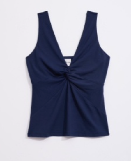 Nic + Zoe Polished Jersey Twist Tank