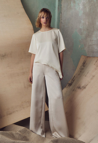 nichii X NURITA HARITH Straight Wide Leg Pants