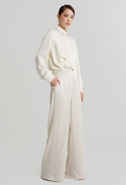 nichii X NURITA HARITH Straight Wide Leg Pants