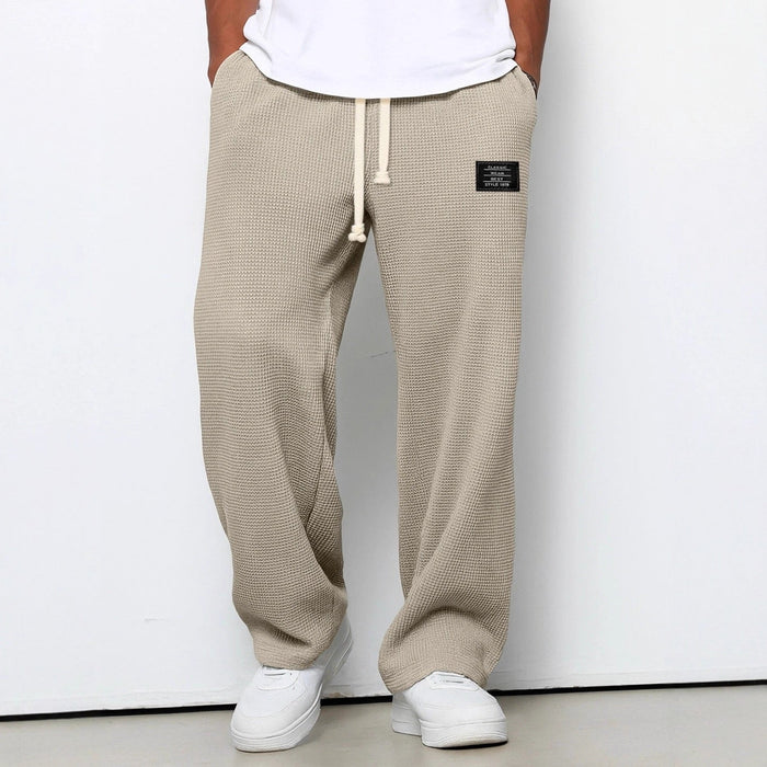 Nino | Comfortable Men's Loose-Fit Trousers with Adjustable Waist