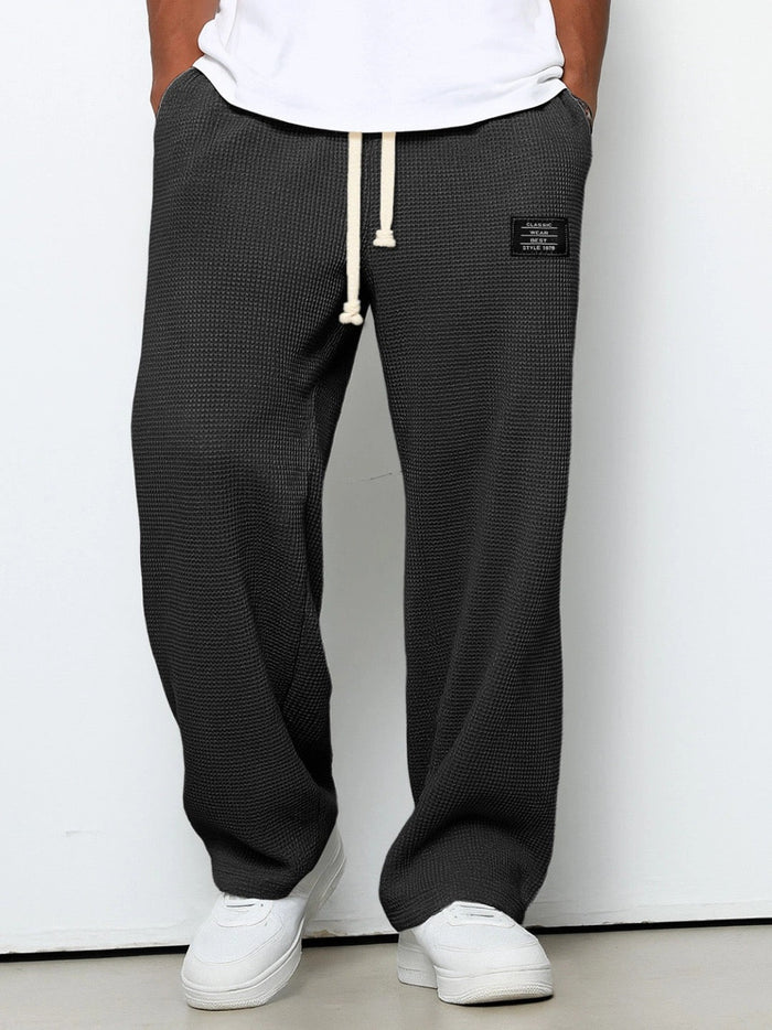 Nino | Comfortable Men's Loose-Fit Trousers with Adjustable Waist
