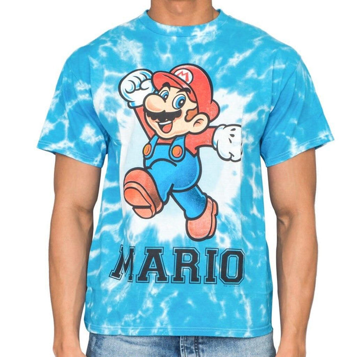 Nintendo Mario Cheer White Dyed T-shirt-tvso