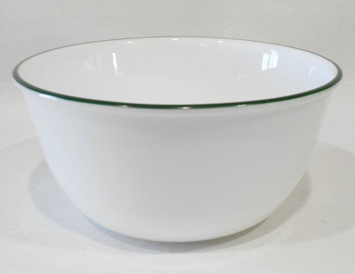 ❤️ NMC CORELLE Livingware 28-oz SOUP Chili BOWL *Callaway Hunter GREEN Rim