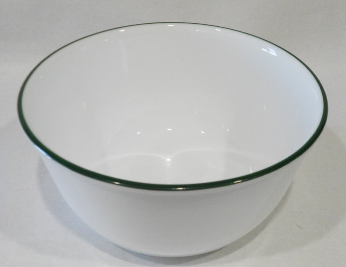 ❤️ NMC CORELLE Livingware 28-oz SOUP Chili BOWL *Callaway Hunter GREEN Rim