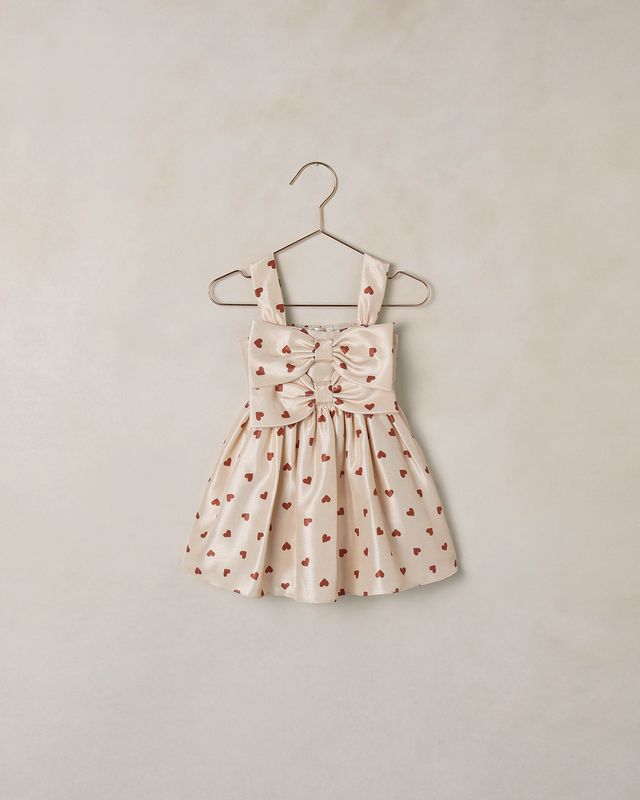 Noralee Cindy Dress in Red Hearts