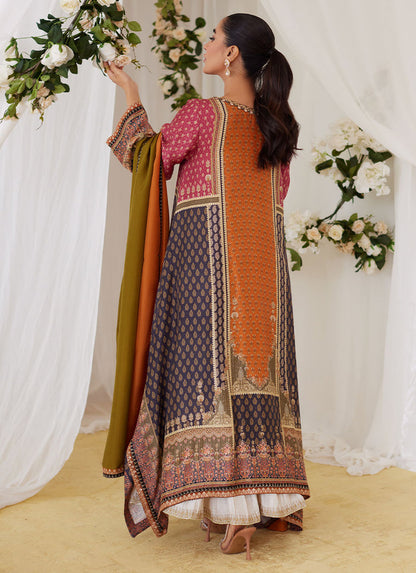 Oceea Printed Shirt And Dupatta