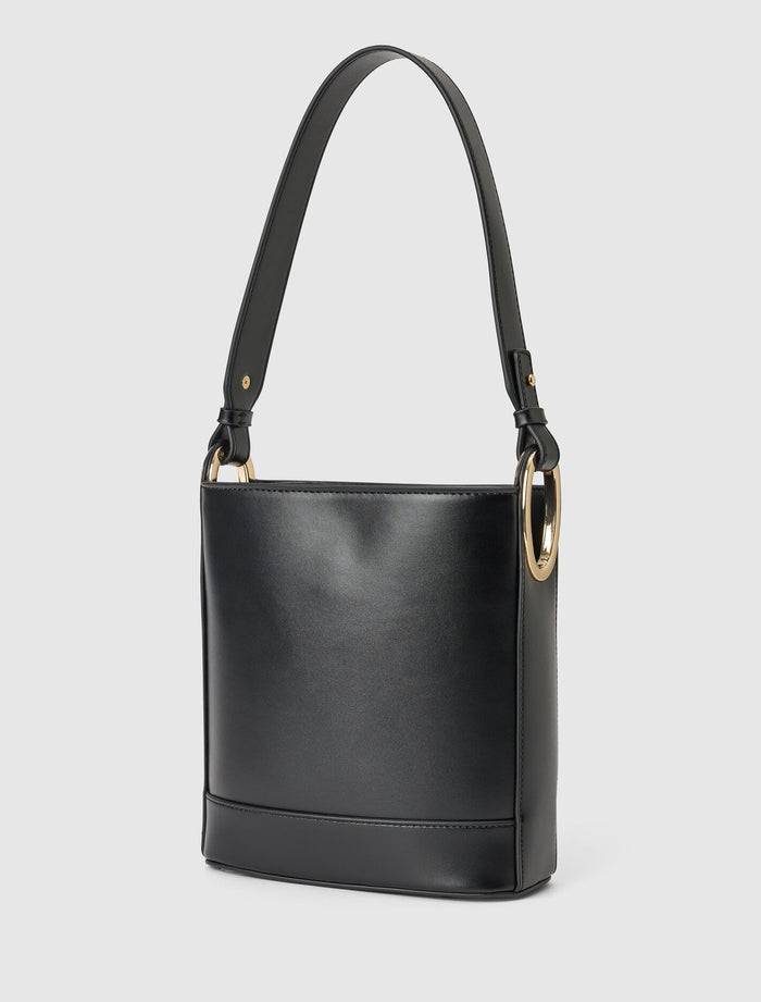 Odette Oval Hardware Bucket Bag Forever New
