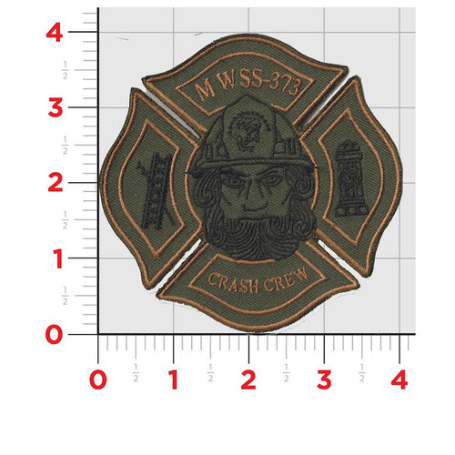 Official MWSS-373 Smoke Eaters Patches
