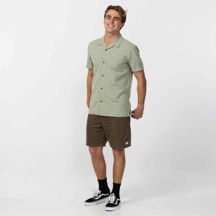 OG Eco Stripe Standard Short Sleeve Shirt - Seaglass