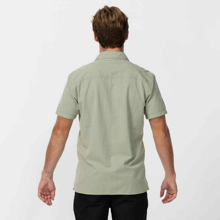 OG Eco Stripe Standard Short Sleeve Shirt - Seaglass