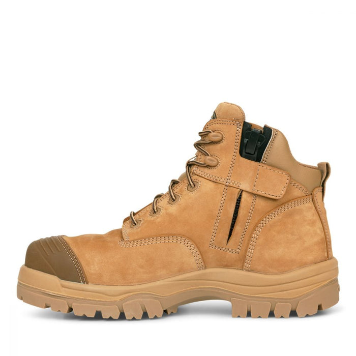 Oliver 130mm Stone Zip Sided Hiker Boot 45650Z