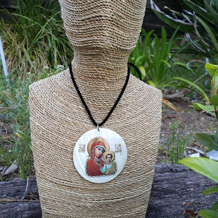 Our Lady of Kazan Religion Pendant BuyRussianGifts Store