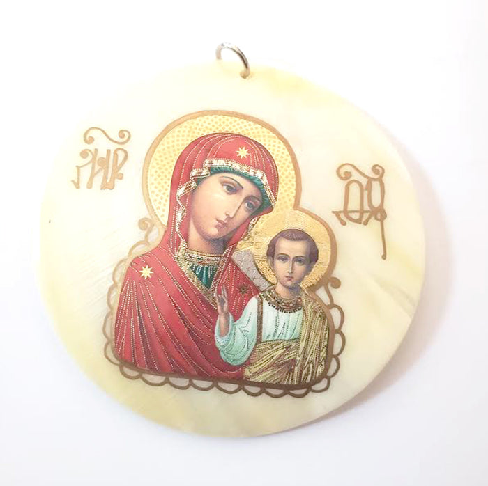Our Lady of Kazan Religion Pendant BuyRussianGifts Store