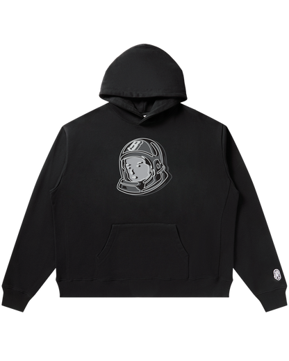 Outline Curve Logo Hoodie