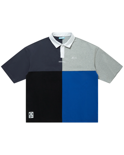 Oversized Embroidery Logo Crazy Rugby Shirt