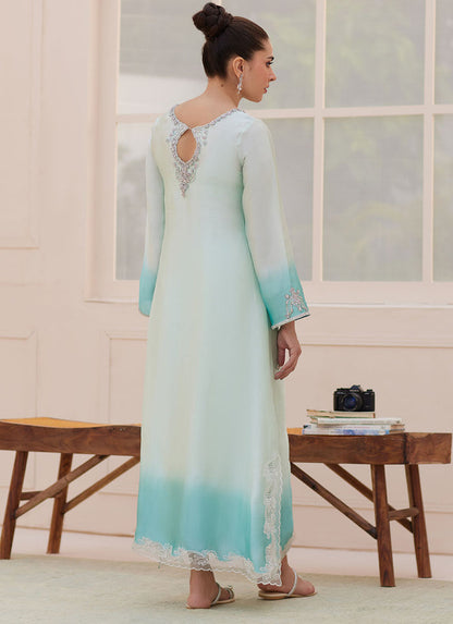 Palmira Aqua Ombre Shirt