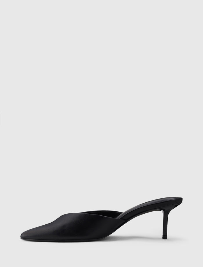 Pamela Pointed Toe Mule Heel Forever New
