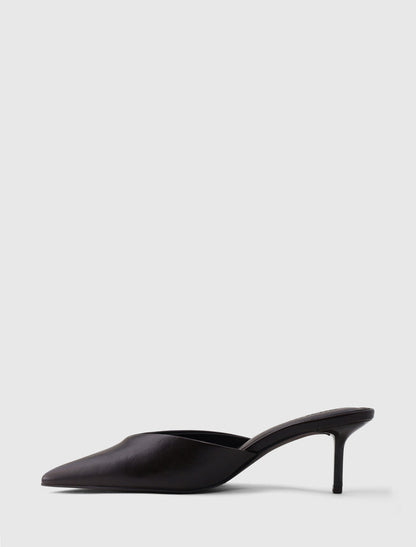 Pamela Pointed Toe Mule Heel Forever New