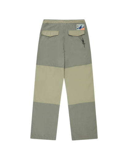 Panelled Parachute Pants