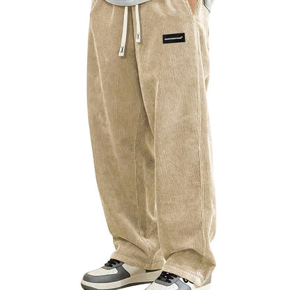 Pantalon ample à cordon et poches