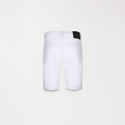 PANTRER DENIM SHORT MEN WHITE